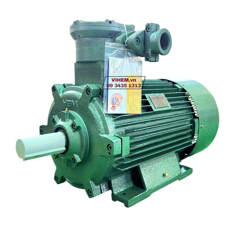 Động cơ điện phòng nổ 3 pha 15kW (20HP)-2P-3PN160Mb2-ExdI tốc độ (2940~3000) r/min motor chống cháy Hem Vihem