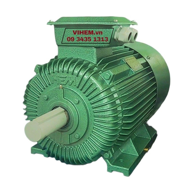 Động cơ điện 3 pha HEM 18,5kW (25HP)-4P-3K180M4 tốc độ (1470~1500) r/min motor điện cơ Hà Nội