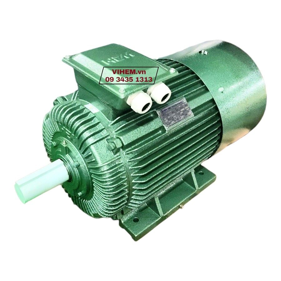 Motor điện 3 pha Hem 22kW (30HP) 3K180M2 tốc độ (2940~3000) r/min động cơ quạt Vihem