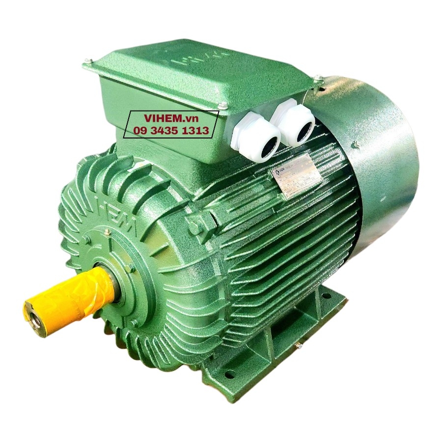 Động cơ điện 3 pha HEM 30kW (40HP)-3K200L4-tốc độ 1470 (1500) r/min motor bơm nước, quạt công nghiệp