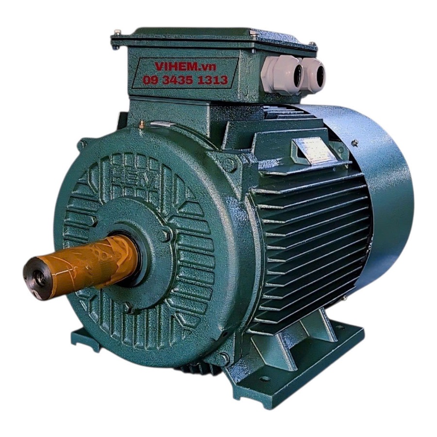 Động cơ điện 3 pha Hem Vihem 40kW (55HP)-4P-4KA225M4-380/660V tốc độ 1480 (1500) RPM