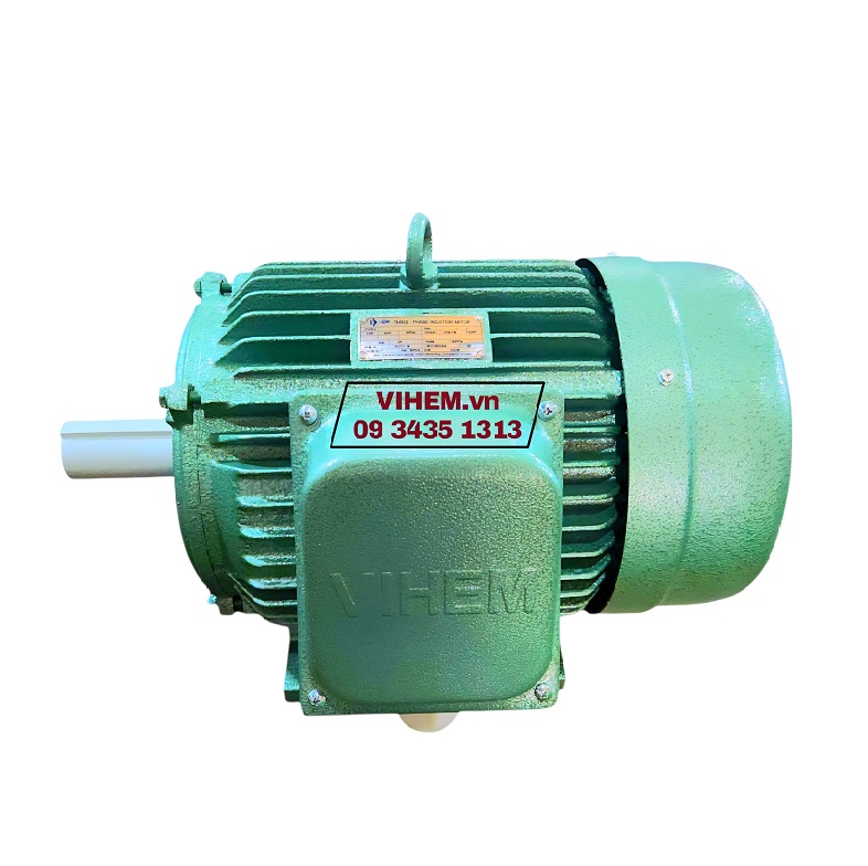 Động cơ điện 3 pha Hem 4kW (5.5HP)-8P-380V-50Hz-3K160S8 tốc độ 730 (750) RPM motor điện cơ Hem Vihem