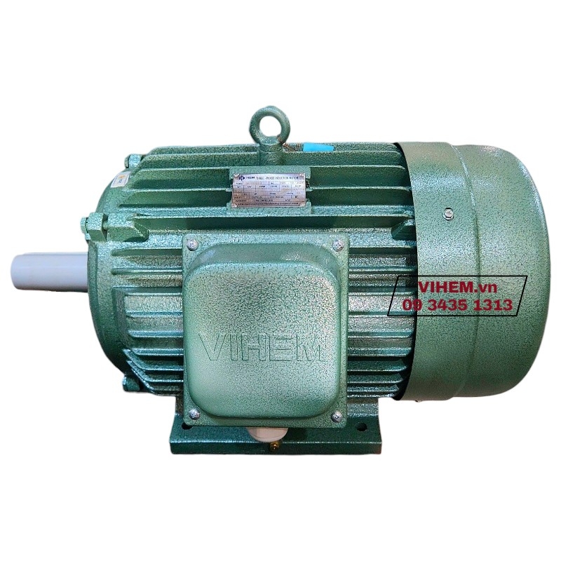 Motor điện 3 pha 7,5kW (10HP) 3K132M4 tốc độ 1460 (1500) motor điện cơ Hem Vihem