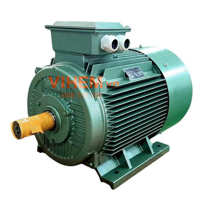 Động cơ điện 3 pha HEM 75kW (100HP) tốc độ 2970 (3000) VIHEM (Việt Hung) điện cơ Hà Nội