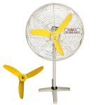 Quạt cây công nghiệp VIHEM 1 pha - 0.3kW-1450 rpm - 220V (kiểu đứng D cánh = 600mm - 9.000 m3/h)