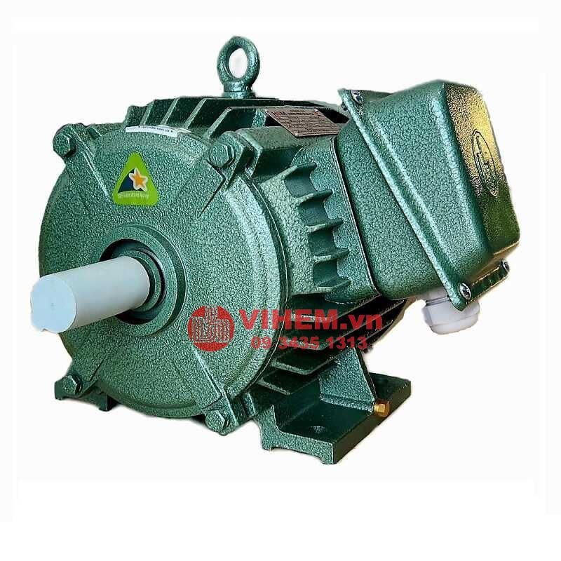 Motor điện 3 pha HEM 3kW (4hp) 3K100L2 tốc độ 2870 (3000) động cơ VIHEM điện cơ Hà Nội
