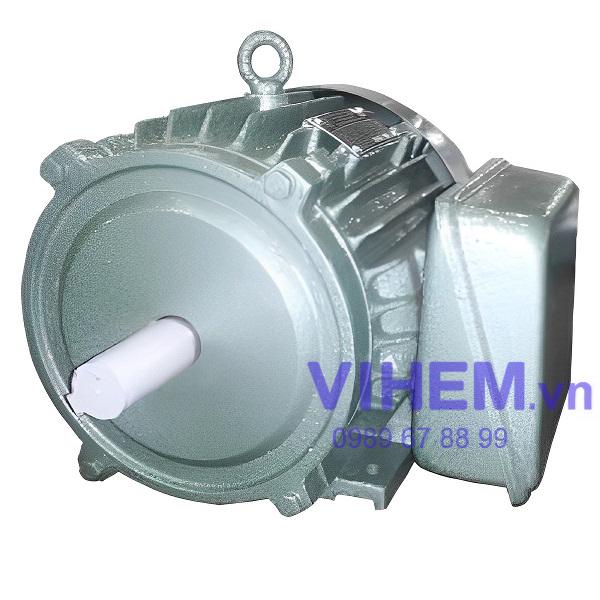 Động cơ điện 1 pha 2.2kw (3HP) tốc độ 2875 (3000) r/min HEM- VIHEM (Việt Hung)