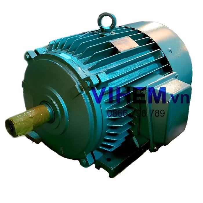 Động cơ điện 3 pha 18.5kW (25HP) – 4P (tốc độ 1470 -1500) – 380V – 50Hz – B3 Việt Hung (HEM EMM VIHEM)