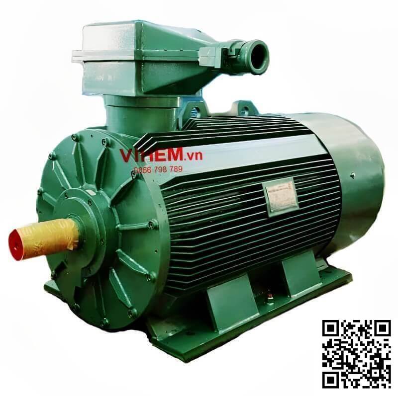 Động cơ điện phòng nổ 90kW (120HP) – 1500 vg/ph 3 pha 380/660V HEM (điện cơ Hà Nội)
