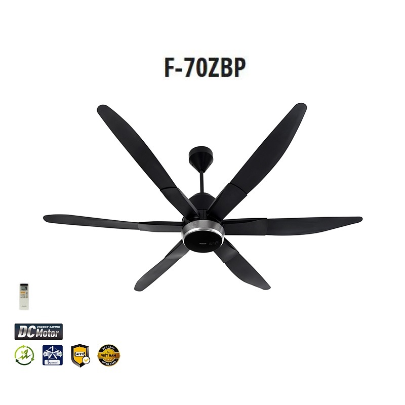 Quạt gắn trần Panasonic F-70ZBP 6 Cánh có cảm biến chuyển động